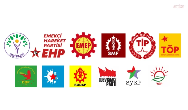 12 Siyasi Partiden Ortak Halep Açıklaması
