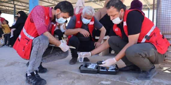 Heyva Sor a Kurd: Kobane’ye İnsani Koridor Açın