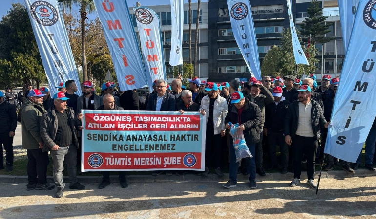 Mersin Limanı’nda Sendika Üyeliği Nedeniyle İşçi Kıyımı: 180’den Fazla İşçi İşten Çıkarıldı