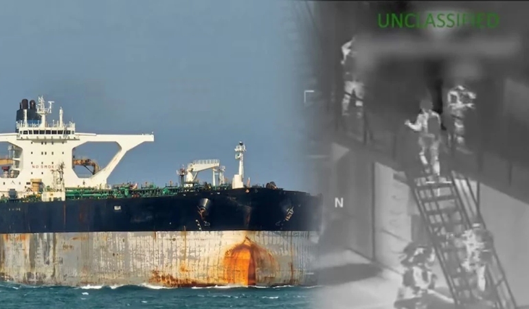 ABD, Rus Bayraklı Petrol Tankerine El Koydu; İngiltere Destek Verdi