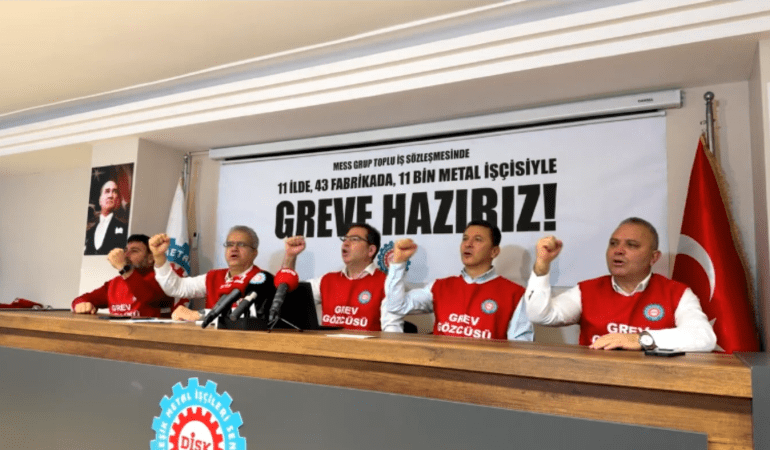 Birleşik Metal-İş’ten MESS’e Karşı Grev Kararı: İlk Grup 30 Ocak’ta İş Bırakıyor