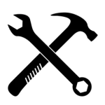 crossed-wrench-hammer-vector-icon-260nw-337295045