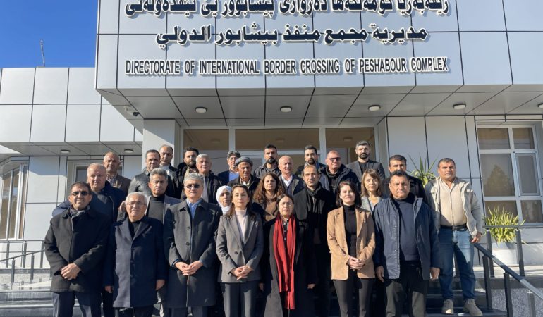 DEM Parti Heyeti, Rojava’ya Ulaştı: Saldırılara Karşı Dayanışma Ziyareti