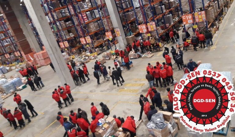 DGD-SEN: Büyük Depo Direniş Haftamız Başlamıştır