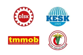 DİSK, KESK, TMMOB ve TTB’den Ortak Açıklama: “Ortadoğu Halklarının Kaderi Emperyalizme ve Gerici Karanlığa Teslim Edilemez!” 4 disk-kesk-tmmob-ve-ttb