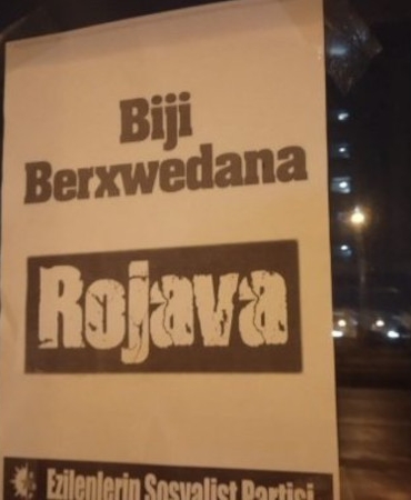 İki ESP Üyesine Dayanışma Pankartı Gözaltısı 8 diyarbakirgozalti