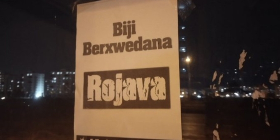 İki ESP Üyesine Dayanışma Pankartı Gözaltısı