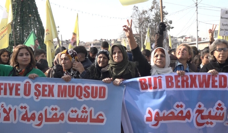 Şêxmeqsûd ve Eşrefiyê Halk Meclisi: Mahallelerimizi Terk Etmeyeceğiz, Sonuna Kadar Direneceğiz! 6 esrefiyemeclisi
