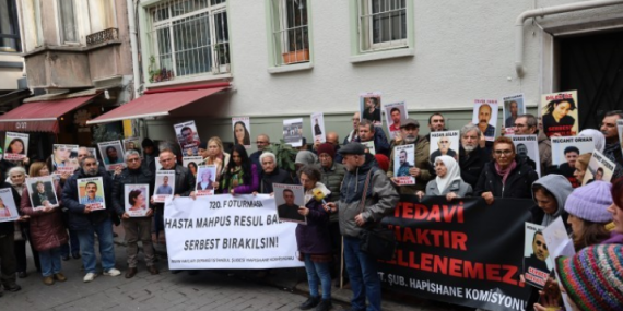 720. F Oturması’nda Hasta Tutsak Resul Baltacı için Tahliye Çağrısı