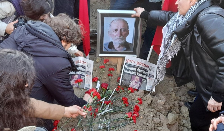 Gazeteci Hüseyin Aykol Son Yolculuğuna Uğurlandı