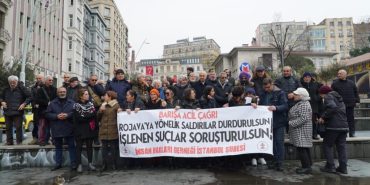 İHD'den Birçok Kentte Rojava'ya Yönelik Saldırıların Derhal Durdurulması Çağrısı 3 ist