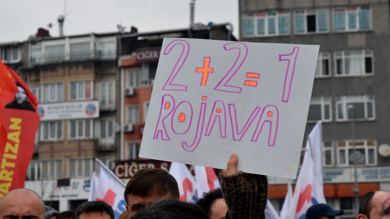 İstanbul'daki Rojava Protestosuna Polis Müdahalesi: Çok Sayıda Gözaltı 5 ist7