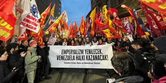 3 Şehirde Emek ve Demokrasi Güçleri ABD’yi Protesto Etti