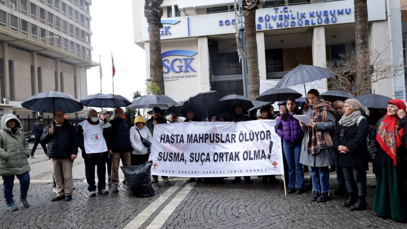 Hasta Tutsaklar Mehmet Emin Çam, Recep Bekik ve Fevzi Adanır İçin Ankara ve İstanbul'da Eylem 4 izmir hastatutsaklar