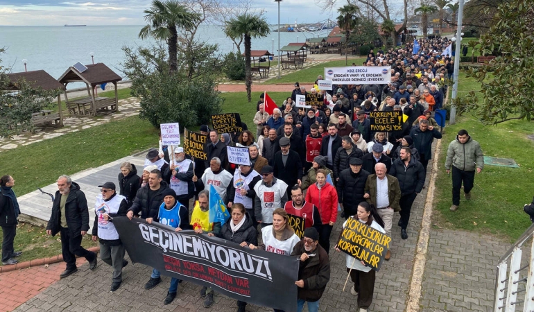 Geçinemiyoruz Platformu Karadeniz Ereğli’de Yürüdü: Vergide, Gelirde ve Bölüşümde Adalet!