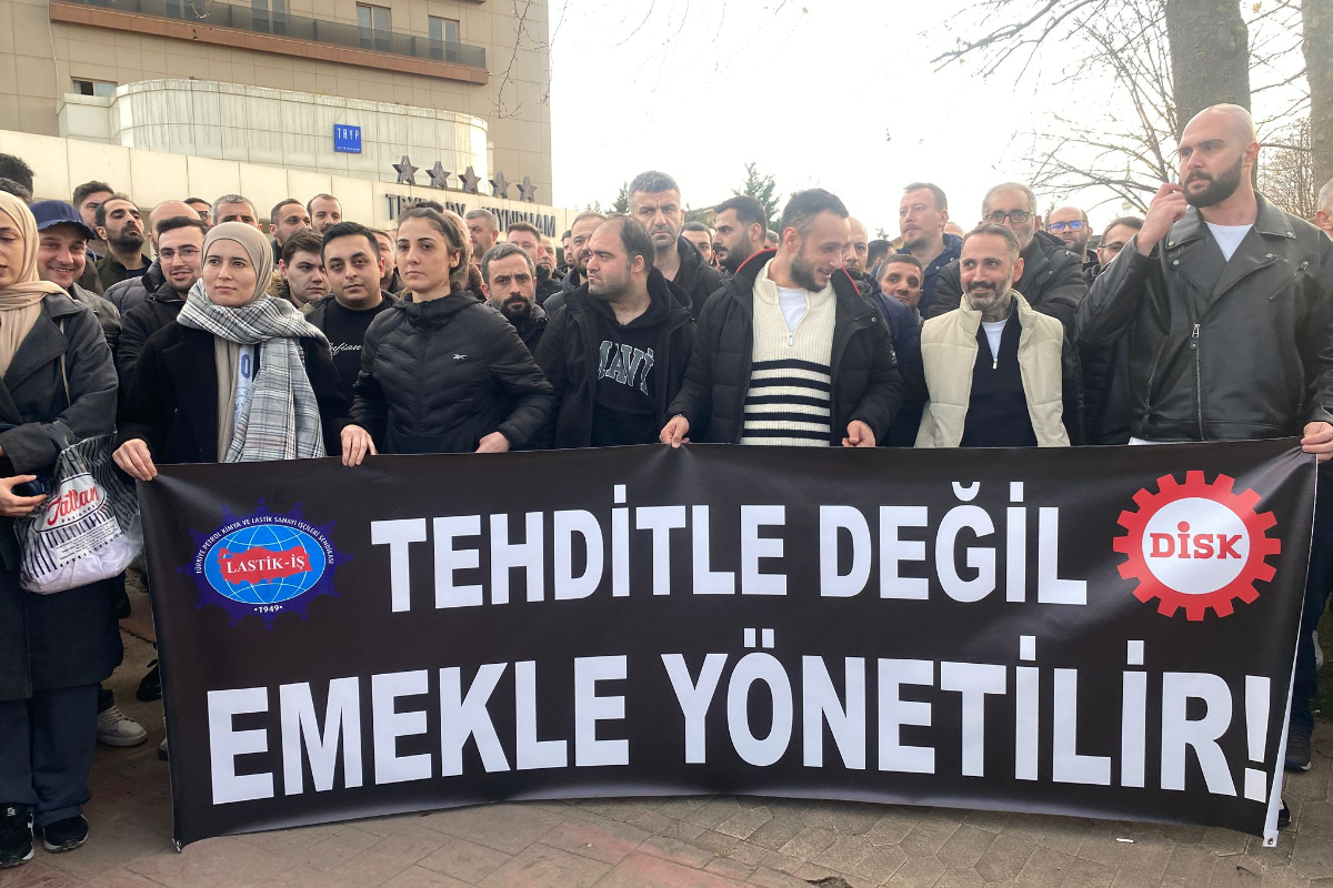 Lastik-İş Sendikası'ndan Suikast Açıklaması 5 lastikiş