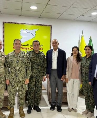 mazlum-abdi- Tom Barrack