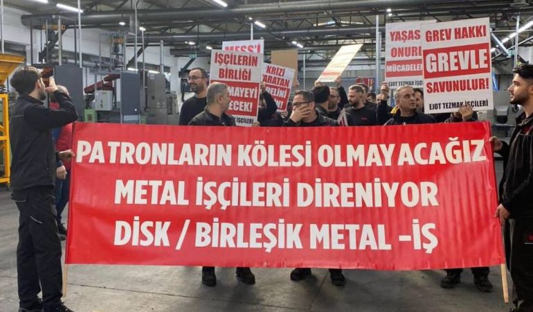 Metal İşçileri Grev Kararı Aldı: 150 Bini Aşkın İşçi Greve Hazırlanıyor