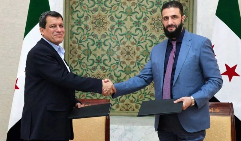 HTŞ ile SDG Arasında Anlaşma: Taraflar Anlaşmayı Dogruladı