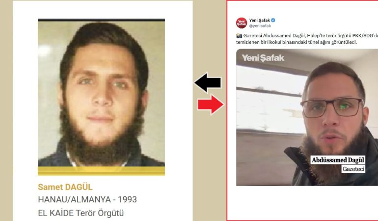 Yeni Şafak’ın ‘Gazeteci’ Olarak Tanıttığı Samet Dagül, İçişleri Bakanlığı’nın El Kaide Üyeliğinden Arananlar Listesinde Çıktı