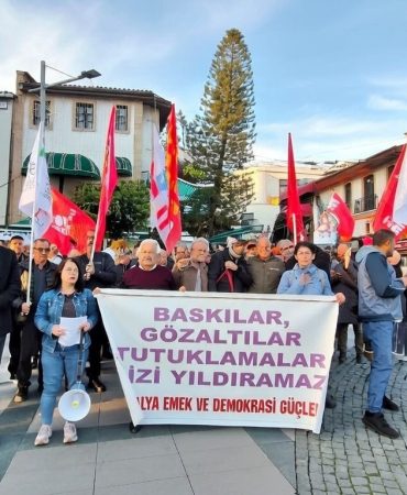 Antalya emek ve demokrasi güçleri