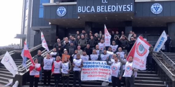 Buca Belediyesi’nde Tam Gün İş Bıraktı