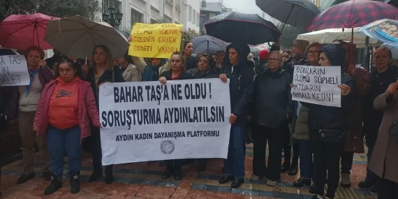 Bahar Taş’ın Şüpheli Ölümü Aydın’da Protesto Edildi: ‘Bahar Taş’a Ne Oldu?’