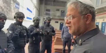 İsrail Güvenlik Bakanı Ben-Gvir’den Ofer Cezaevi’ne Baskın: Filistinli Tutsaklara Ağır Tehditler 1 ben gvir