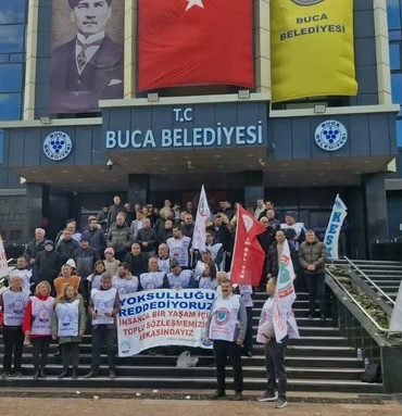 buca belediye işçileri