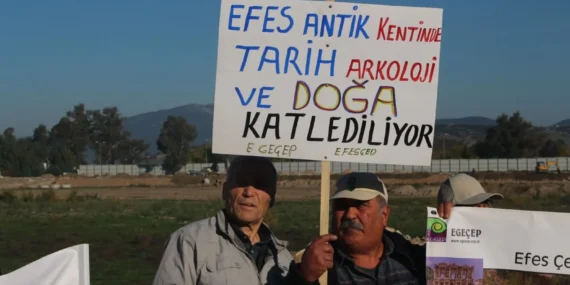 EGEÇEP’ten Efes Antik Kenti’ne Koruma Davası: Ziyaretçi Karşılama Projesi Yargıda