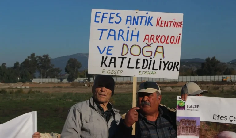 EGEÇEP’ten Efes Antik Kenti’ne Koruma Davası: Ziyaretçi Karşılama Projesi Yargıda