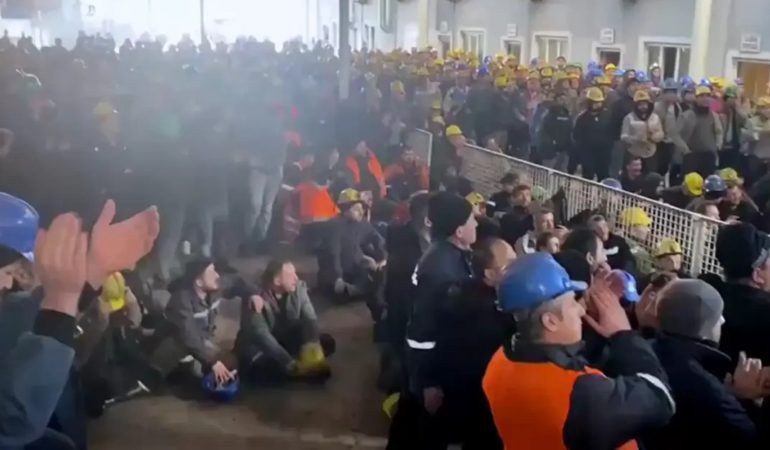 Soma İmbat Madencilik’te İşçiler Sıfır Zam ve Gasbedilen Haklara Karşı Direnişte