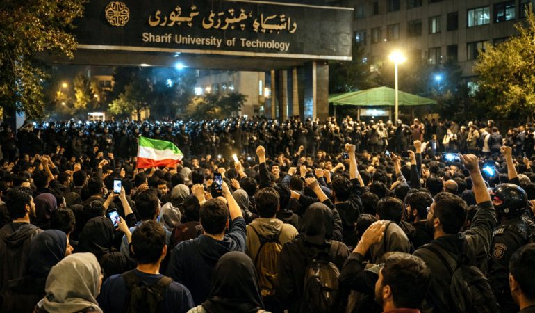 İran Üniversitelerinde Rejim Karşıtı Protestolar 3. Gününe Ulaştı