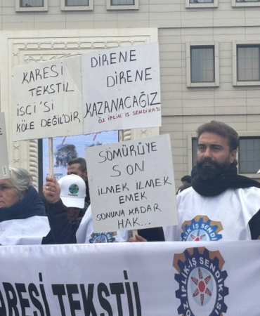 Karesi Tekstil’de Sendika Düşmanlığı: Öz İplik-İş Sendikası Üyesi İşçiler İşten Atıldı 3 karesi1