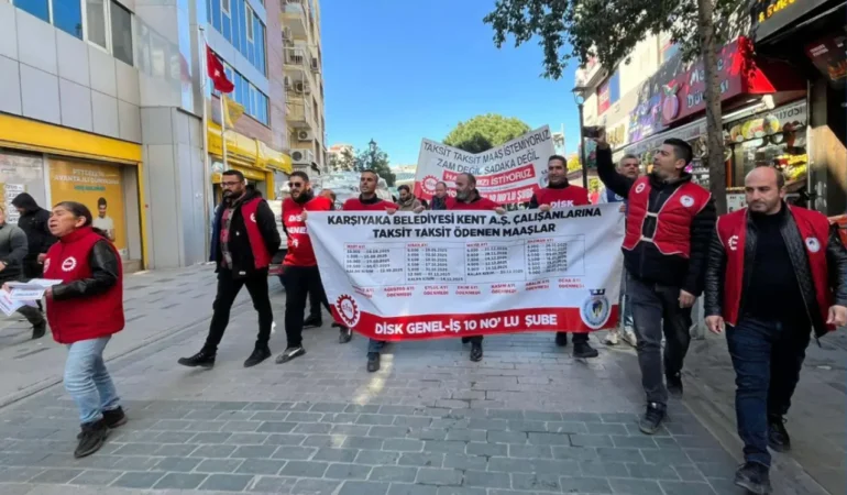 Karşıyaka Kent AŞ İşçileri 7 Aydır Maaş Alamıyor: ‘Dayanacak Gücümüz Kalmadı’