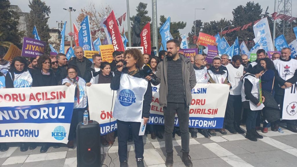 Urfa Emek ve Demokrasi Platformu'ndan Çağrı: Mürşitpınar Sınır Kapısı Açılsın 4 kesk