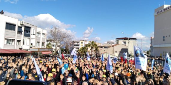 Polyak Madencilik İşçilerinden 16 Kilometrelik Yürüyüş