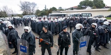 polis şiddeti- migros işçileri