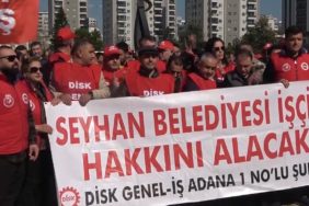 seyhan belediyesi işçileri