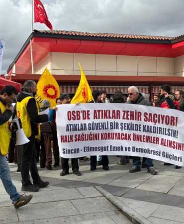 Erkunt Fabrikası’nın Tehlikeli Atıkları Sincan’ı Tehdit Ediyor: Emek ve Demokrasi Güçleri’nden Acil Müdahale Çağrısı 3 sincan