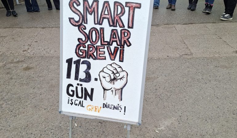 Smart Solar Fabrikası’nda 113 Günlük Grev Zaferle Sonuçlandı