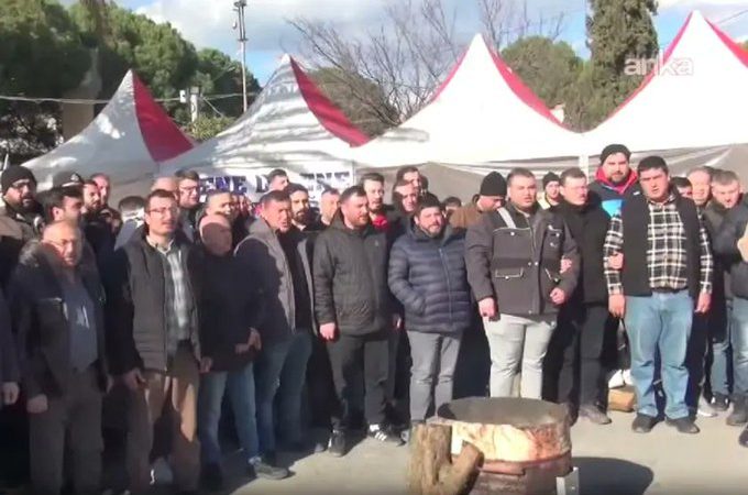 Soma’da Maden ve Termik Santral İşçilerinin Direnişi Sürüyor: Hak Talepleri Karşılıksız Kaldı