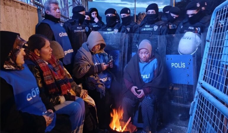 Grev ve Direnişler Sürüyor 1 temelconta