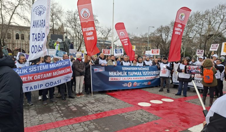 Türk Tabipleri Birliği: ‘Yıllık Harç ve Özel Hastane Kotaları Mesleki Bağımsızlığımızı Yok Ediyor’