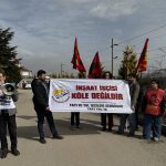 TOKİ Şantiyesinde İşçilerin Hakları Gasp Edildi: Yapı-Yol İş Sendikası Eylem Yaptı 19 yaıp yol