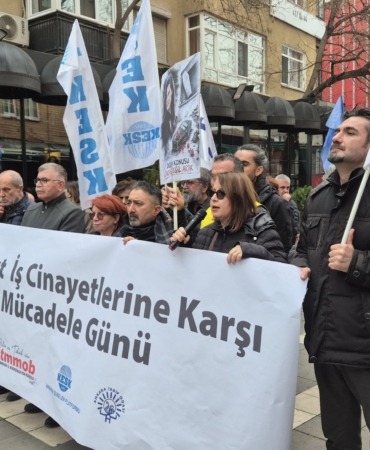 Ankara’da 3 Mart İş Cinayetlerine Karşı Mücadele Günü’nde Ortak Açıklama: 'İş Cinayetleri Kader Değildir' 7 3 mart eylem1