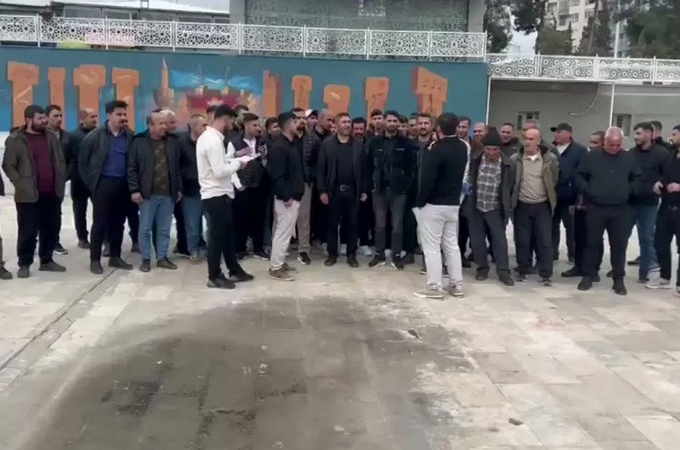 Urfa’da Mercan İplik Fabrikasında İşçi Eylemi