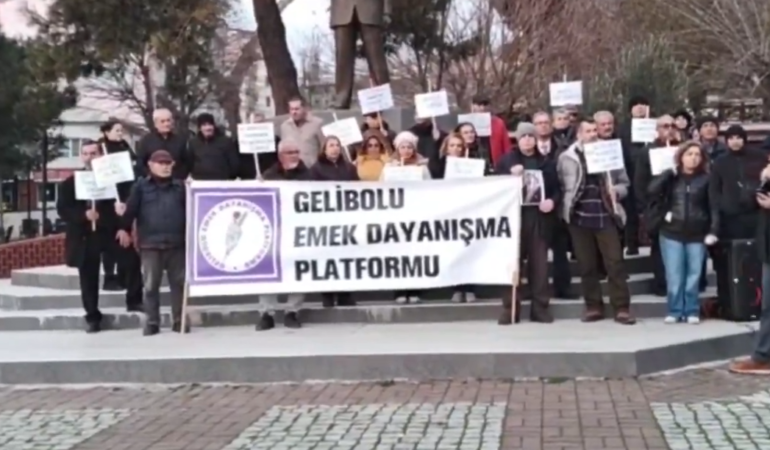 Gelibolu Emek Dayanışma Platformu: Halkların Yanındayız, Üsler Kapatılsın