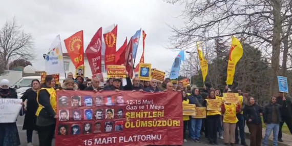 12-15 Mart Katliamının Yıldönümünde 1 Mayıs Mahallesi’nde Yürüyüş