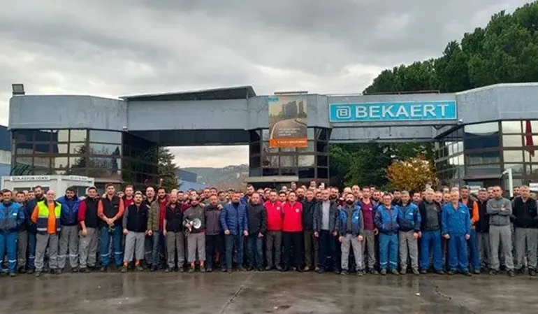 Bekaert’te 730 İşçi: ‘1,5 Yıllık Sözleşmesiz Dönem Telafi Edilmezse Grev Kaçınılmaz’